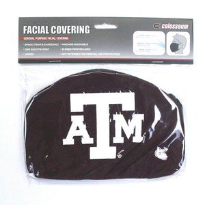 Colosseum Texas A&M Aggies Logo 2-Pack Facial Covering Face Masks - Adult Unisex